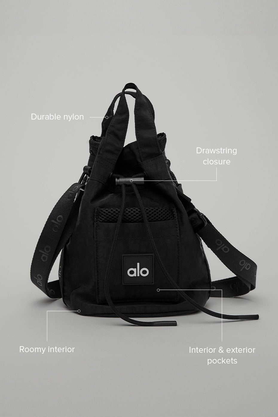 Crossbody Bucket Bag
