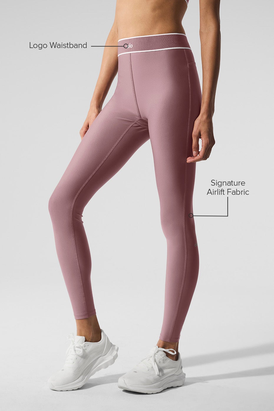Line-Up High-Waist Airlift Smoky Quartz Legging