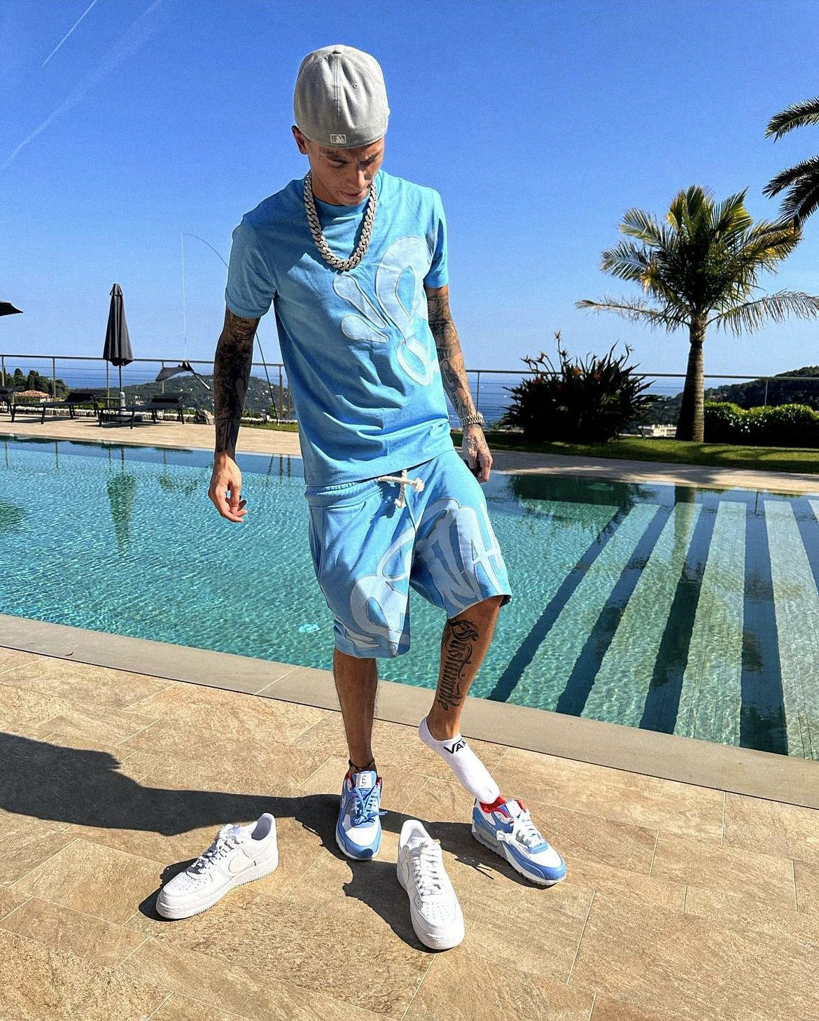 Ensemble Short Syna Bleu