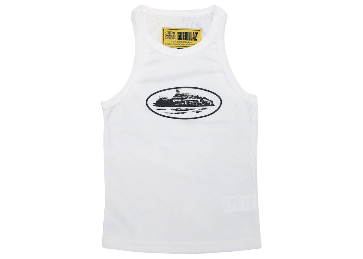 Alcatraz Blanc Tank Top