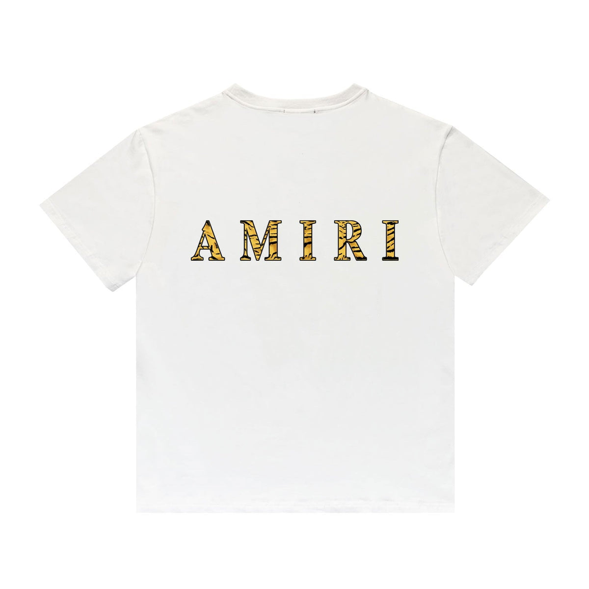 T-Shirt Amr Tiger Logo Blanc
