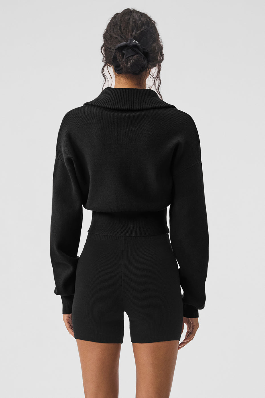 Short Knit Scholar Full-Zip Jacket