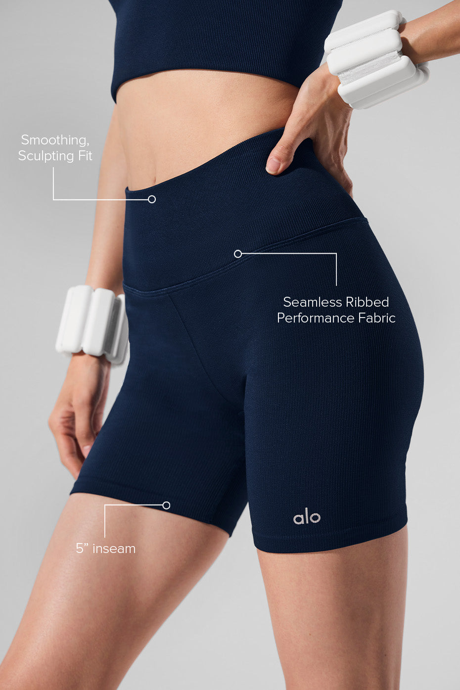 Ribbed Seamless Favorite 5 Inch Short