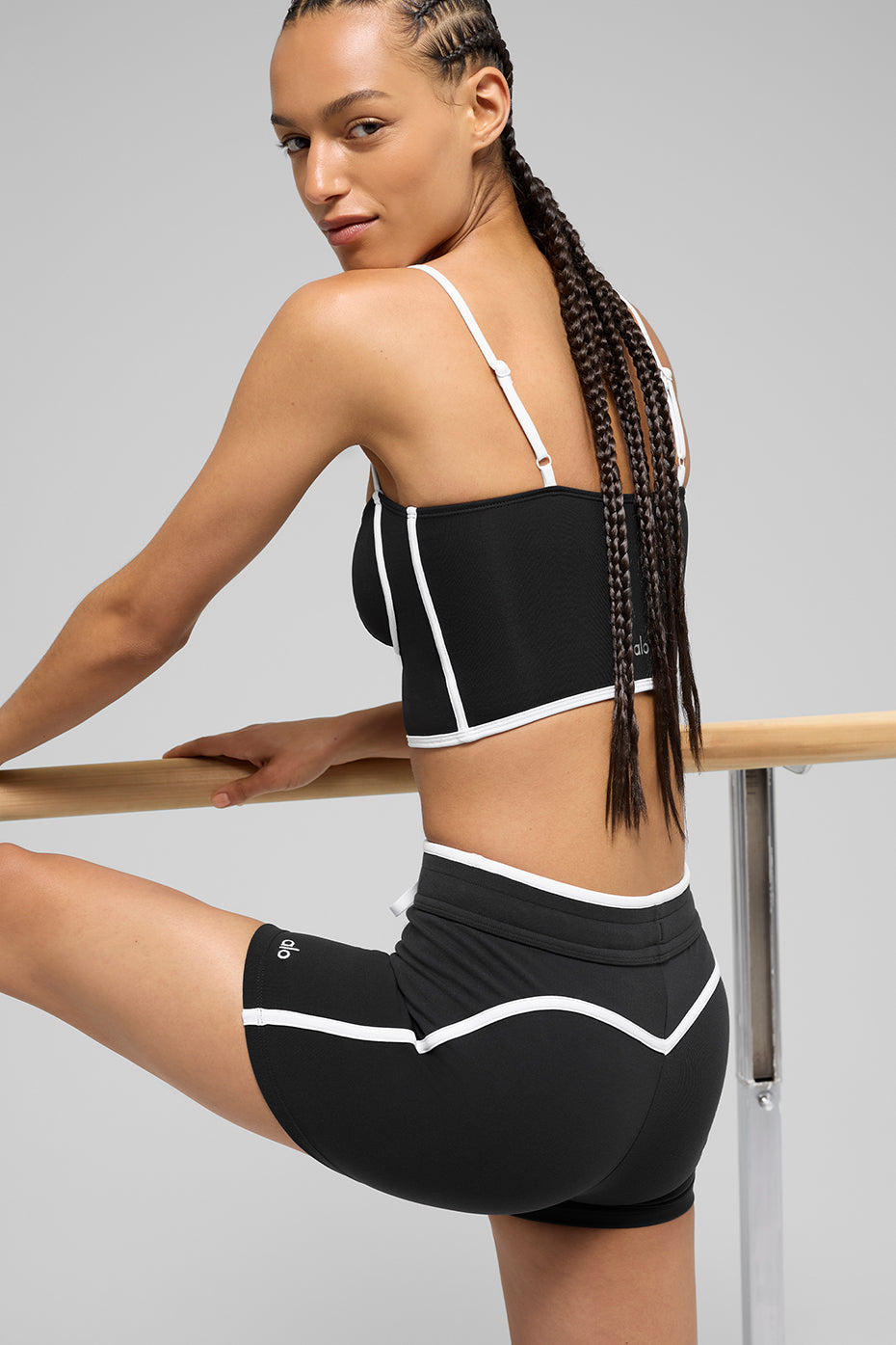 Airbrush Race Pace High-Waist 4" Short