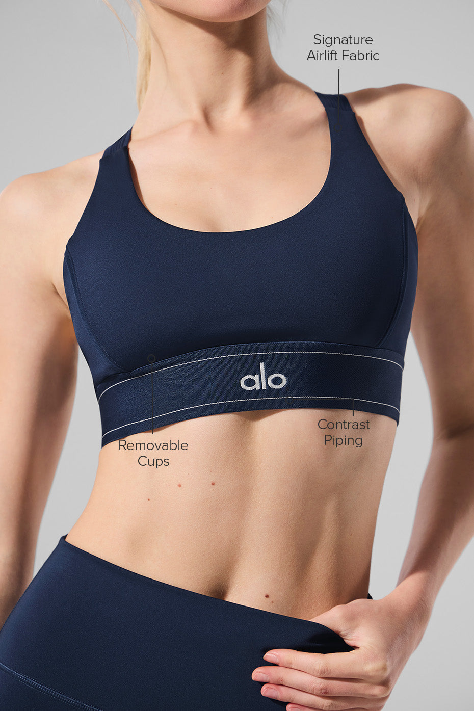 Airlift Suit Up Navy Bra