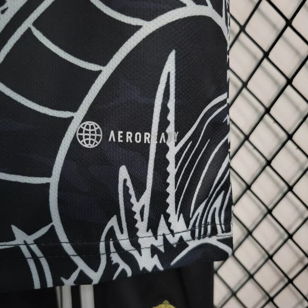 Maillot Real Madrid Dragón Negro Limited Kids Size