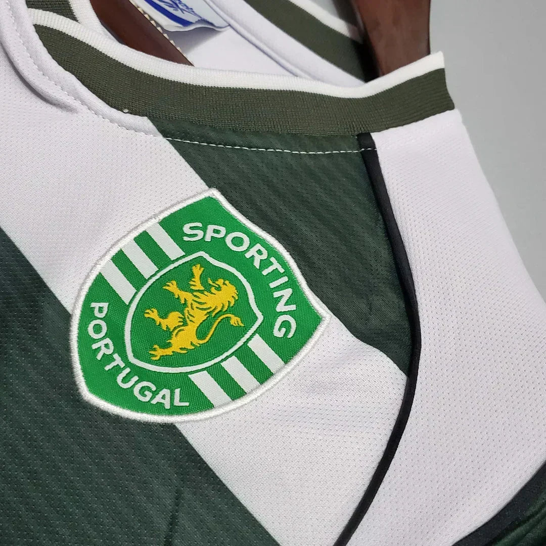 Maillot Retro Sporting Lisbon 2002-2003 Home