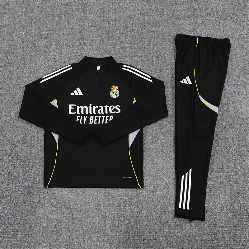 Survêtement 2025/2026 Real Madrid Noir