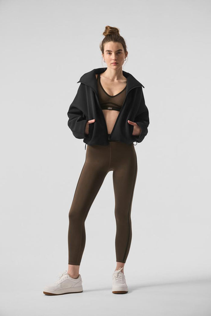 High-Waist Airlift Line Up Espresso Legging