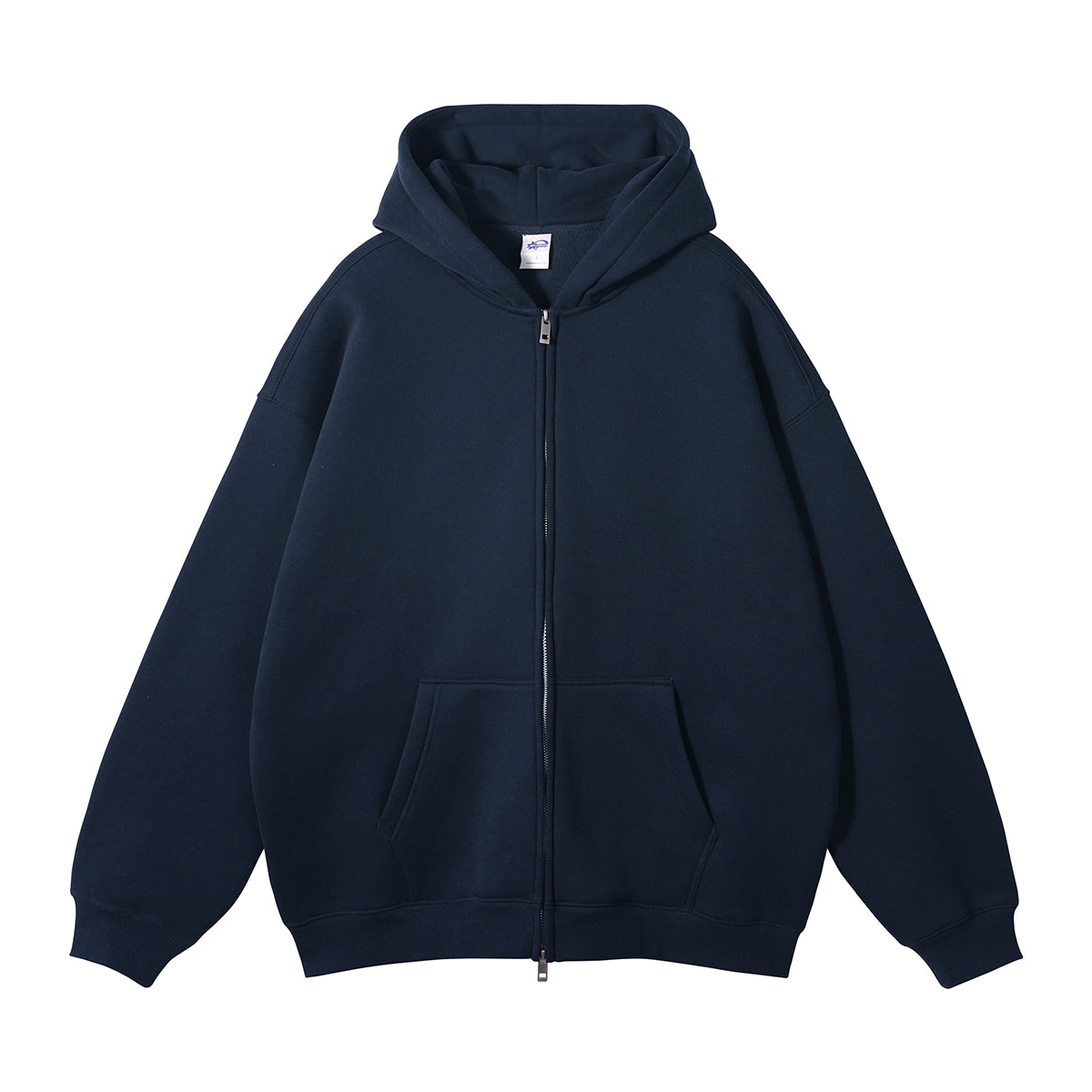 Sweat à Capuche FIVELEAFS Zippé