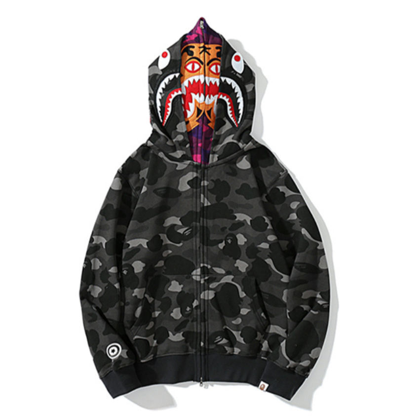 Sweat à Capuche Bape Zippé