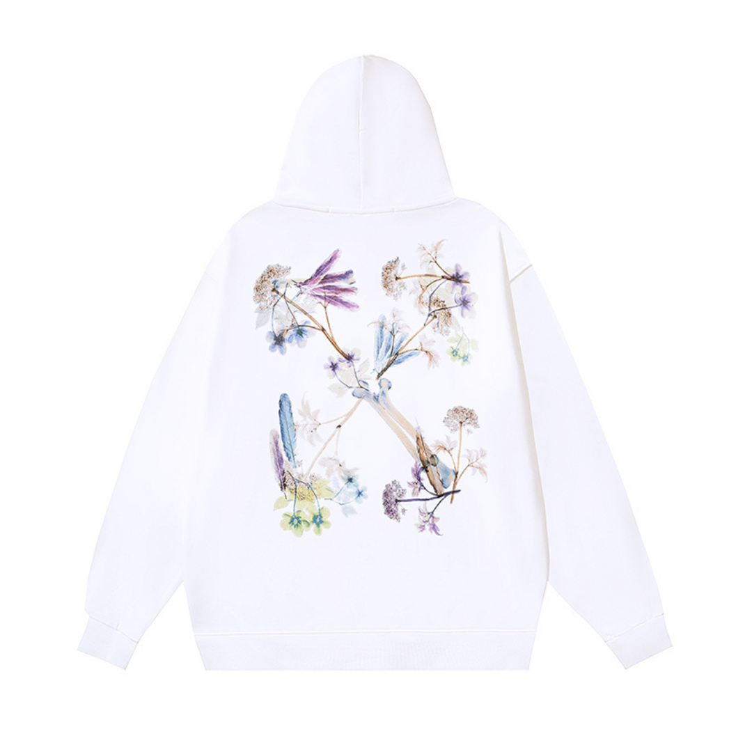 Sweat à Capuche Off-W Monogram