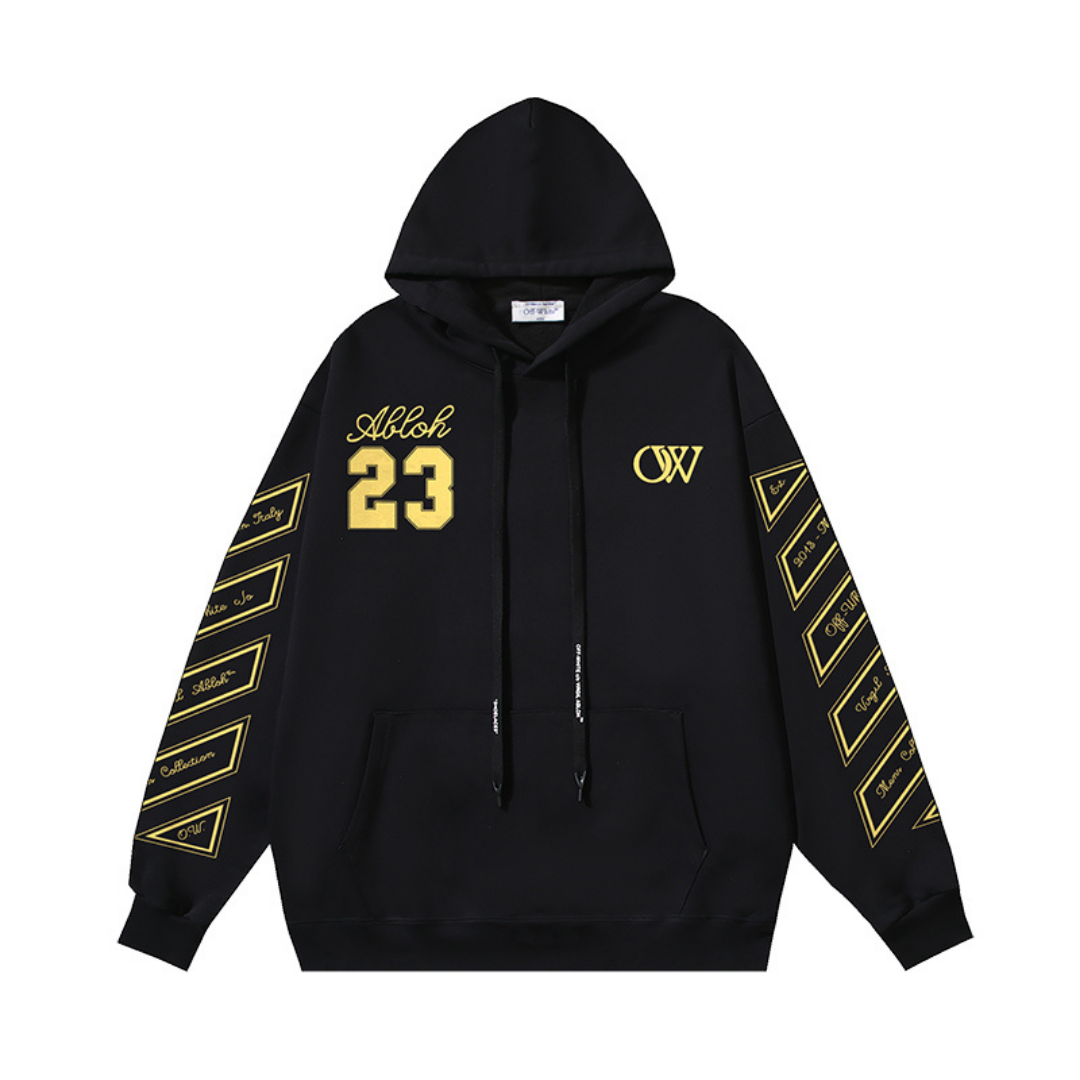 Sweat à Capuche Off-W Monogram
