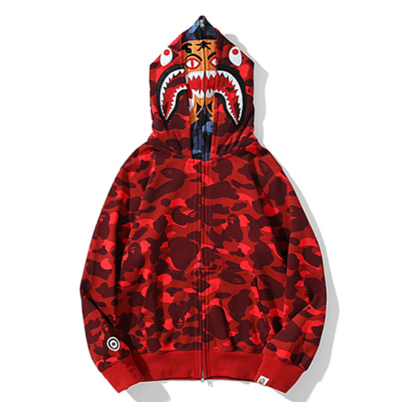 Sweat à Capuche Bape Zippé