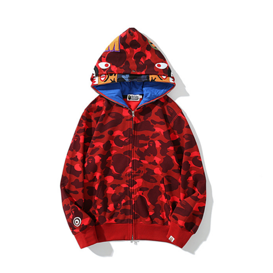 Sweat à Capuche Bape Zippé