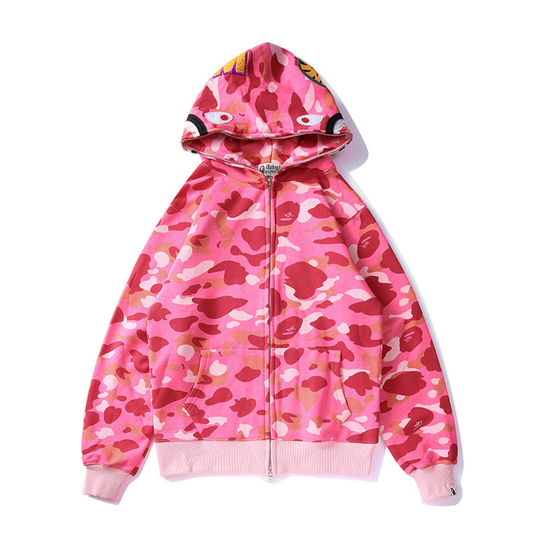 Sweat à Capuche Bape Zippé