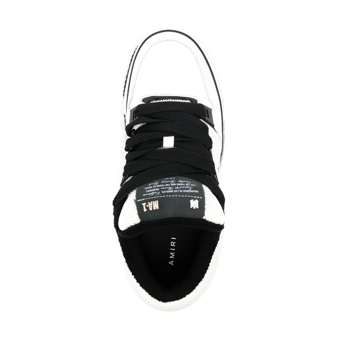 M.A Panelled Blanc Noir