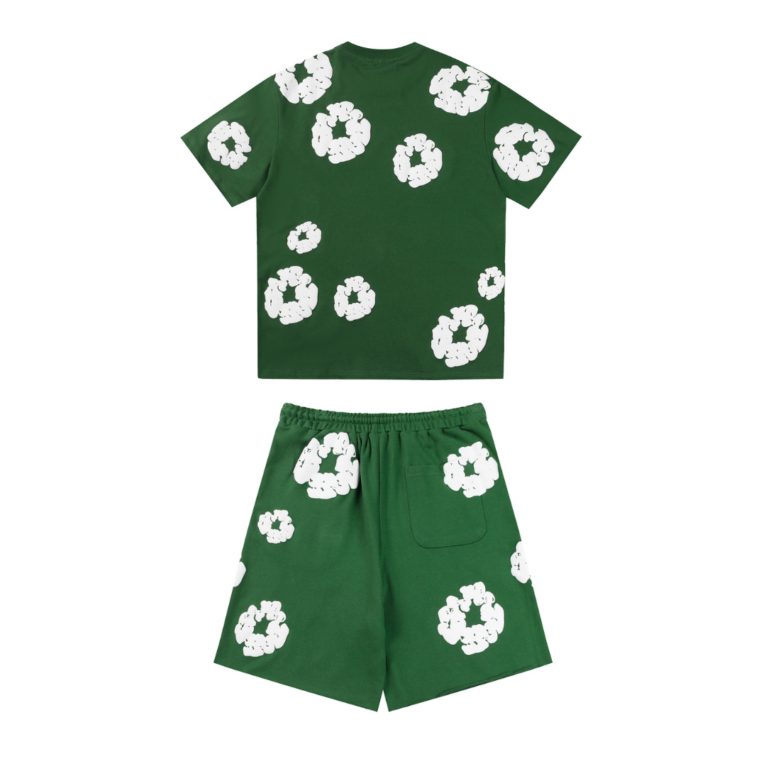 Ensemble Short Denim Trs Vert