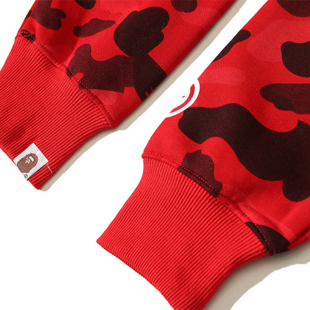 Sweat à Capuche Bape Zippé