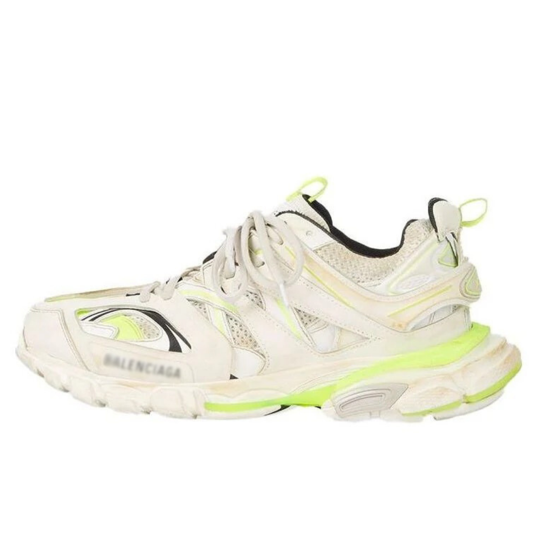 Track Blanc Fluo Jaune