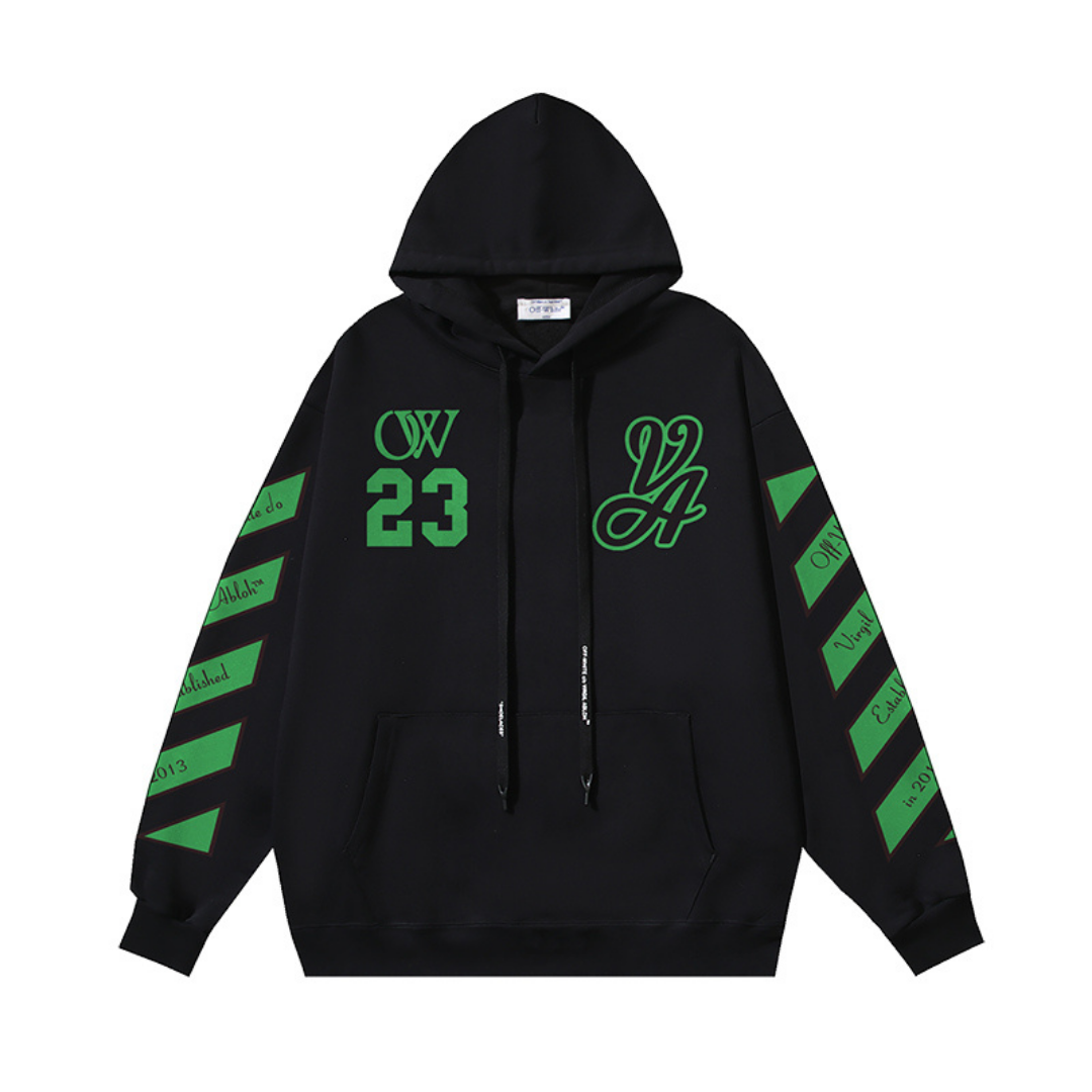 Sweat à Capuche Off-W Monogram
