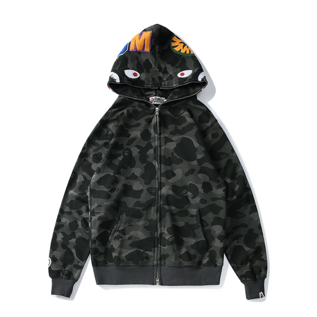 Sweat à Capuche Bape Zippé