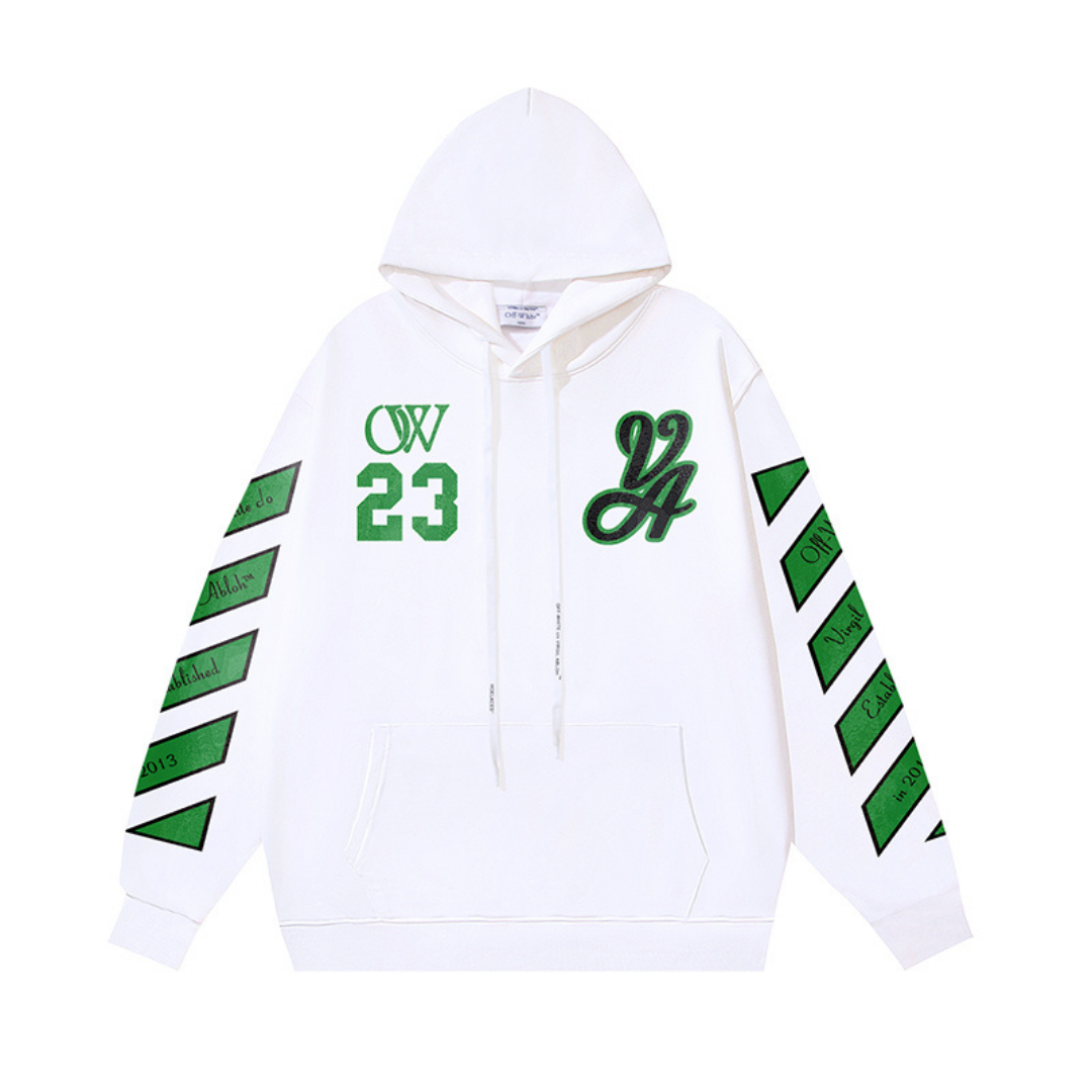 Sweat à Capuche Off-W Monogram