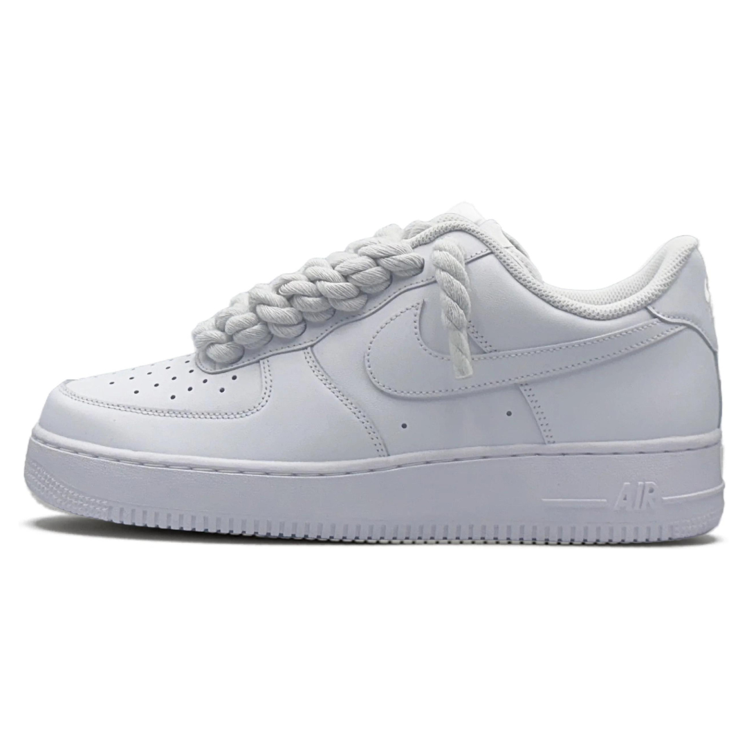 AF1 Blanc Blanc Rope Laces