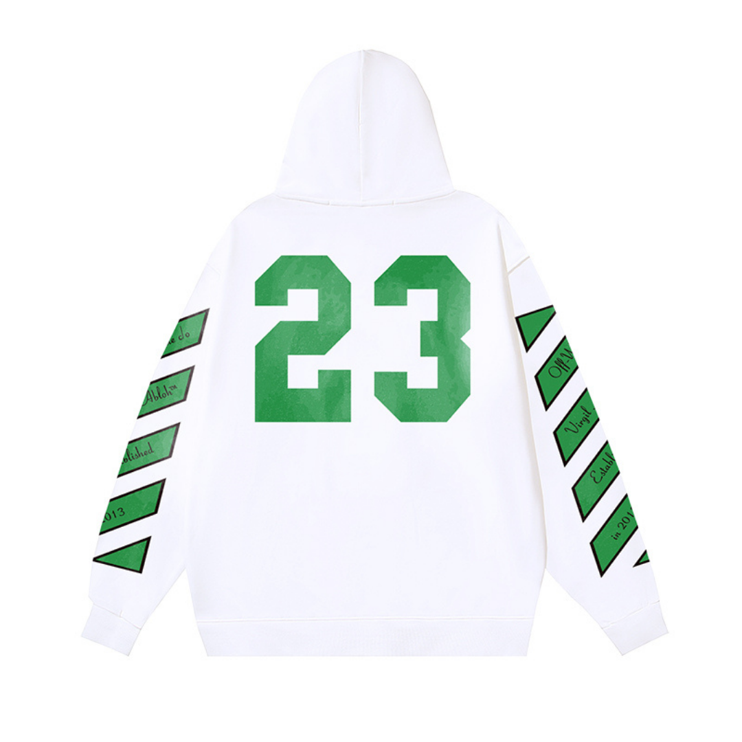 Sweat à Capuche Off-W Monogram