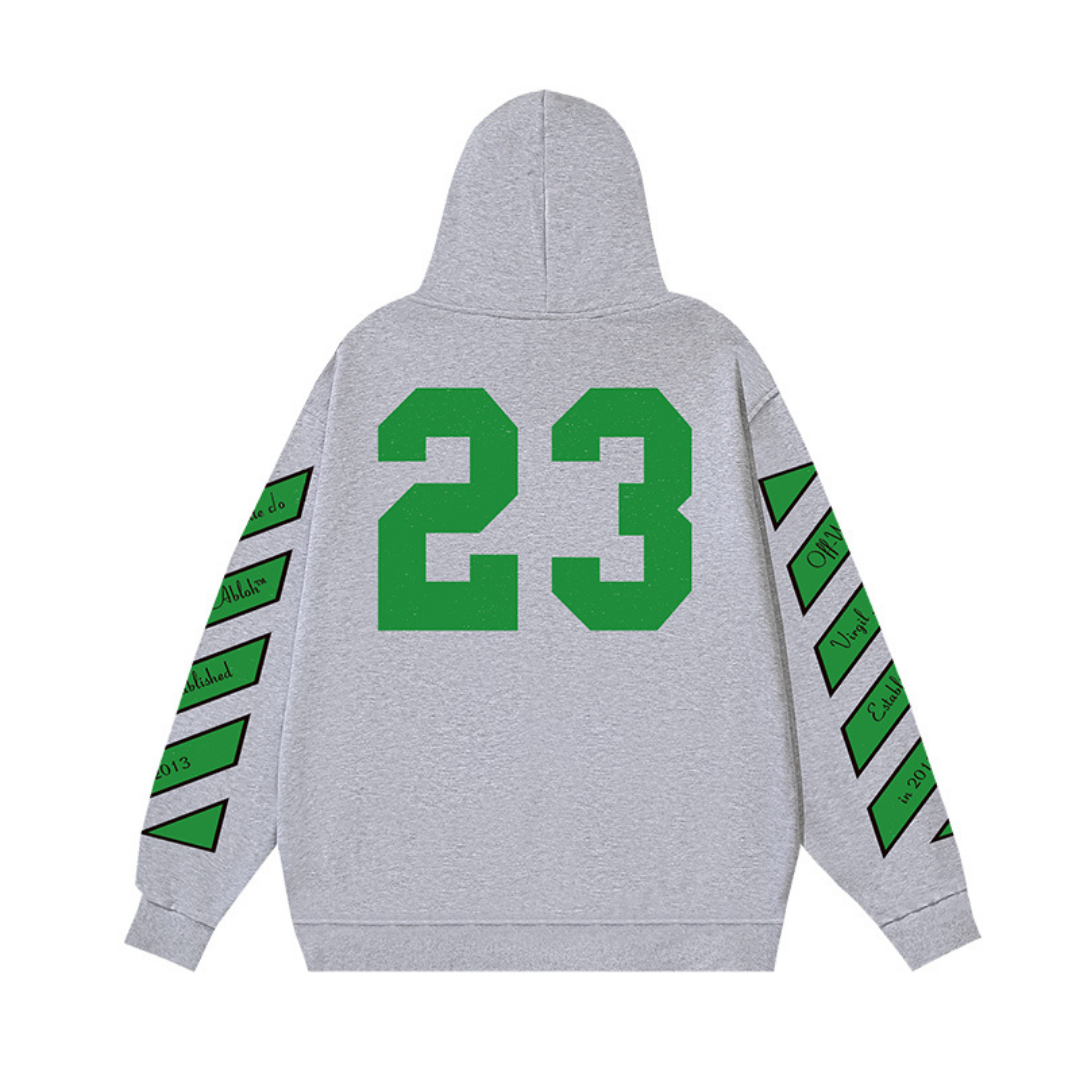 Sweat à Capuche Off-W Monogram