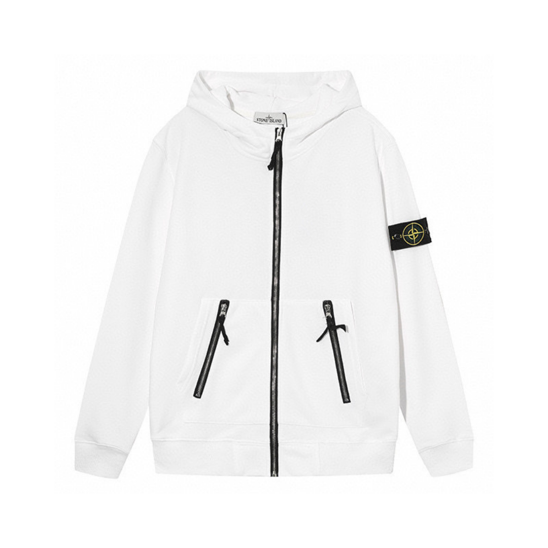 Sweat à Capuche Monogram 2.0 Zippé
