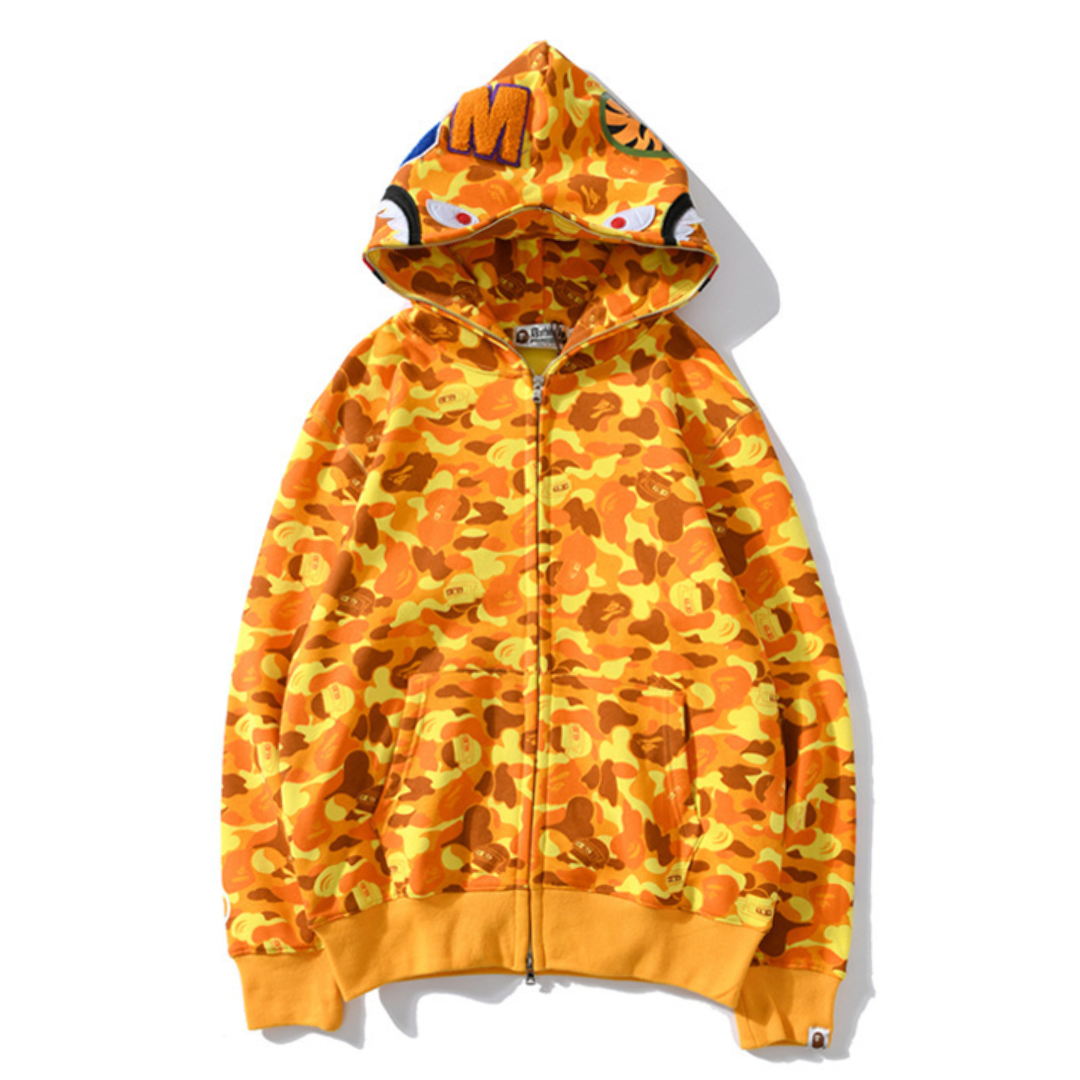Sweat à Capuche Bape Zippé