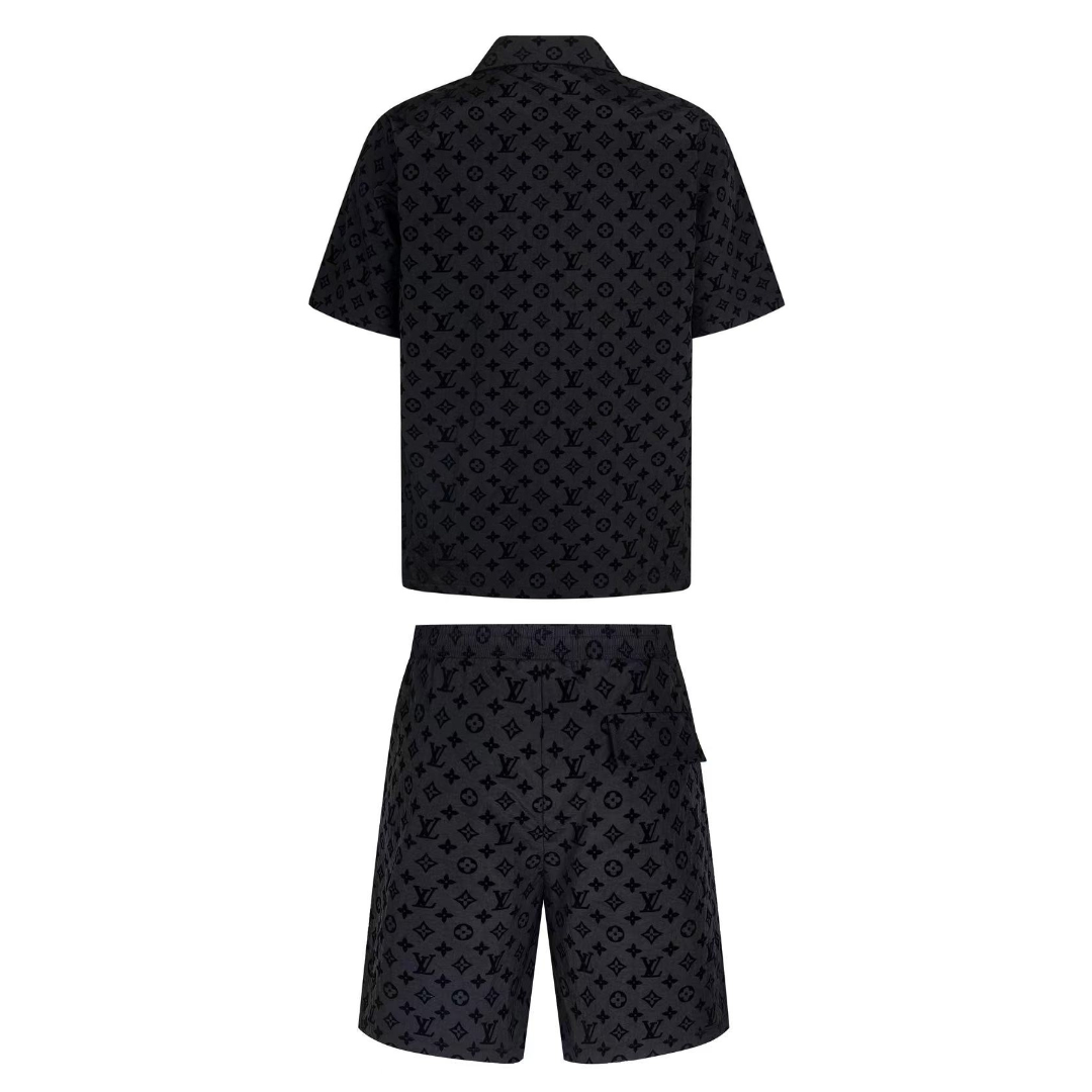 Ensemble Short Monogram Full Noir