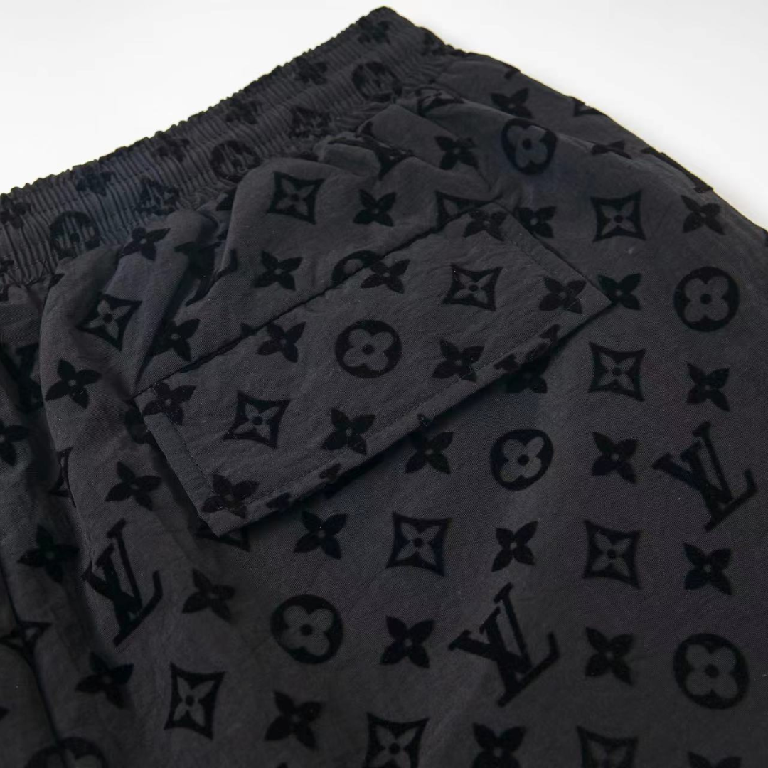 Ensemble Short Monogram Full Noir