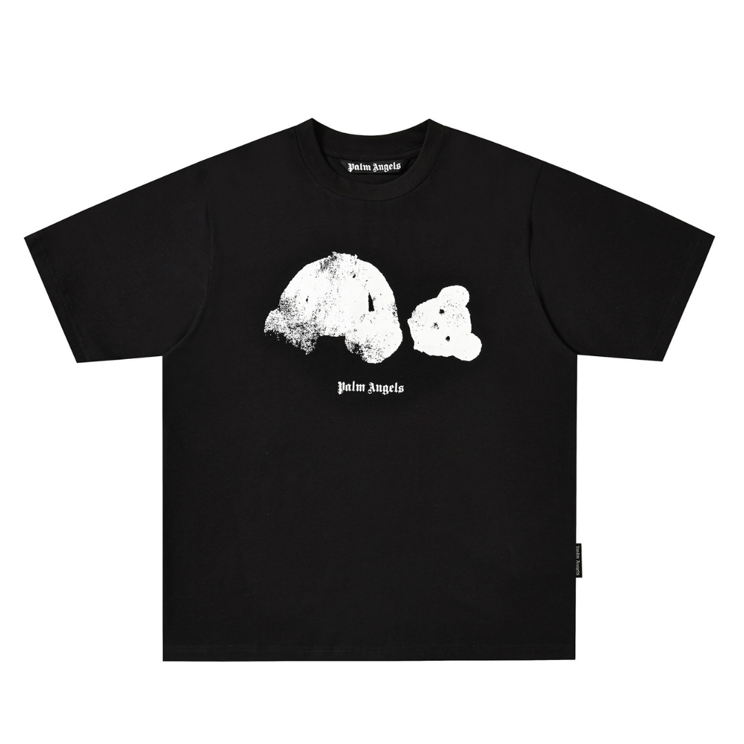 T-Shirt Palm Bear Gradient