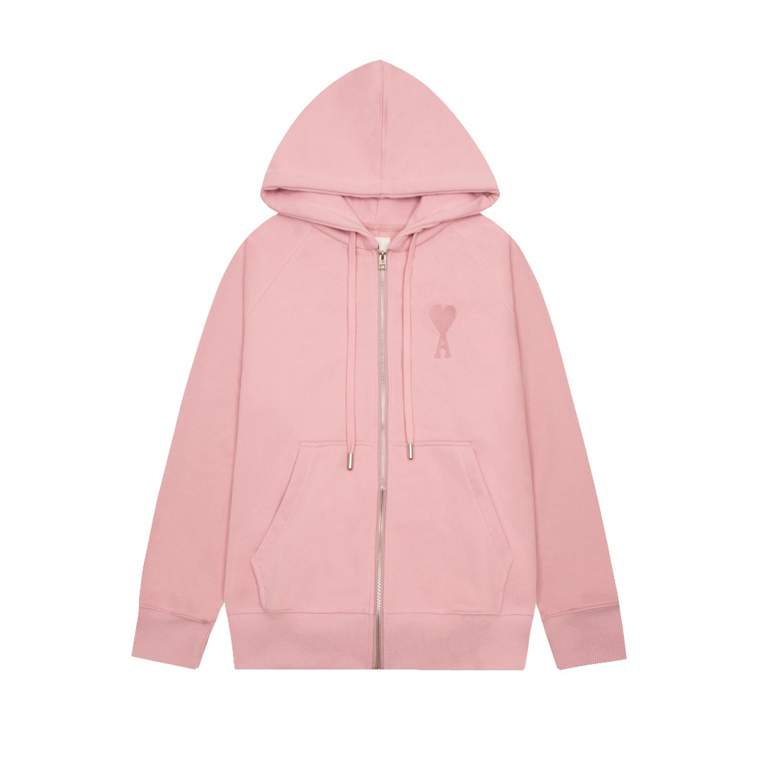 Sweat à Capuche Ami Zippé