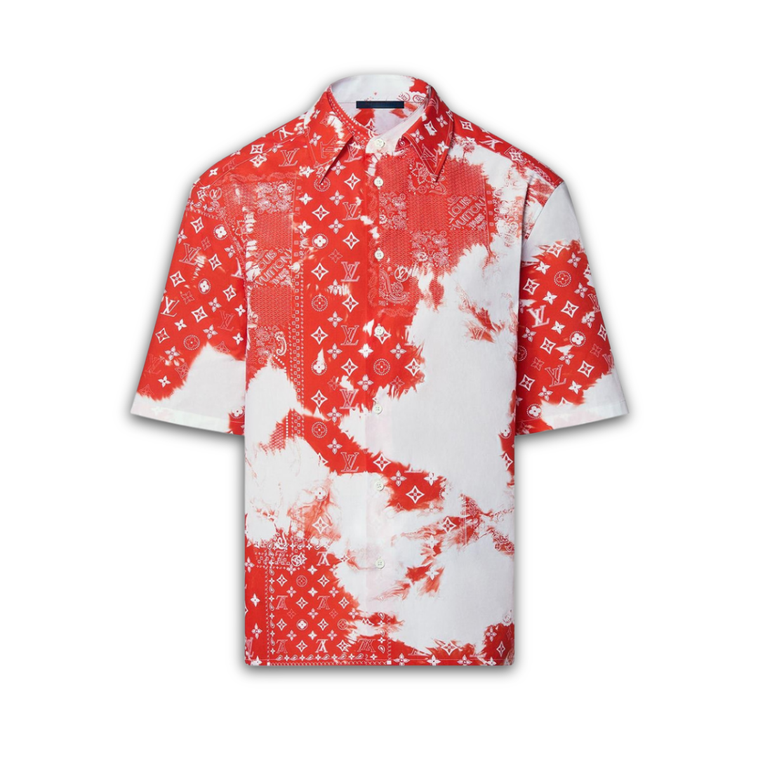 Chemise Monogram Bandana Denim