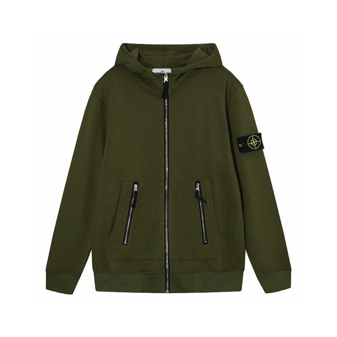 Sweat à Capuche Monogram 2.0 Zippé