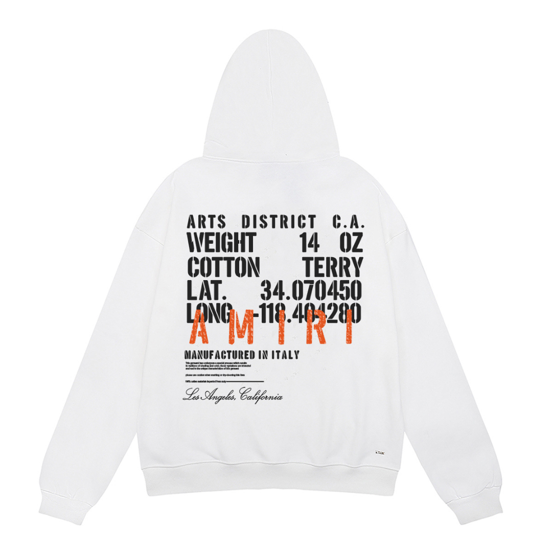 Sweat à Capuche Amr Logo