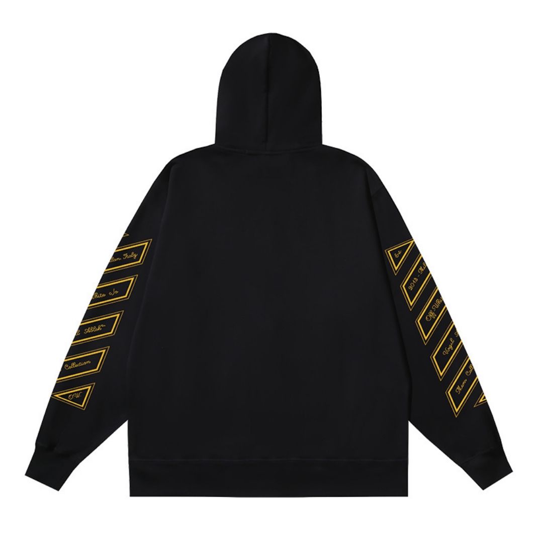 Sweat à Capuche Off-W Monogram Zippé