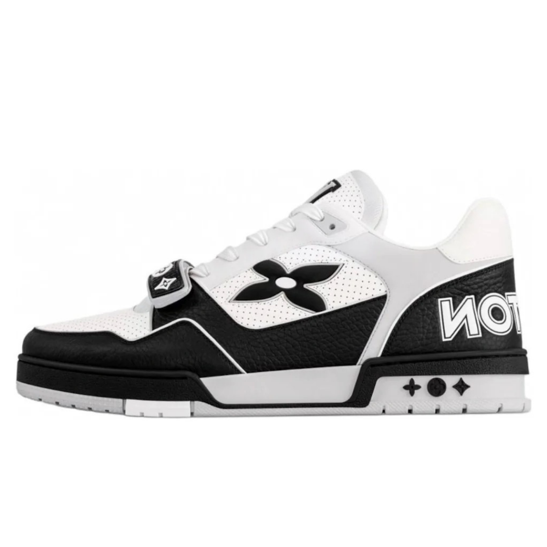 Baskets Monogram Blanc Noir