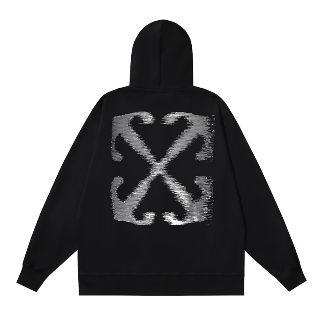 Sweat à Capuche Off-W Monogram Zippé