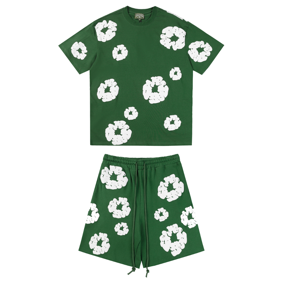 Ensemble Short Denim Trs Vert