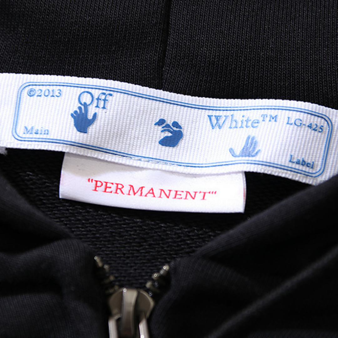 Sweat à Capuche Off-W Monogram Zippé