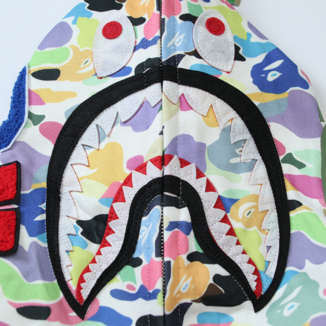 Sweat à Capuche Bape Zippé