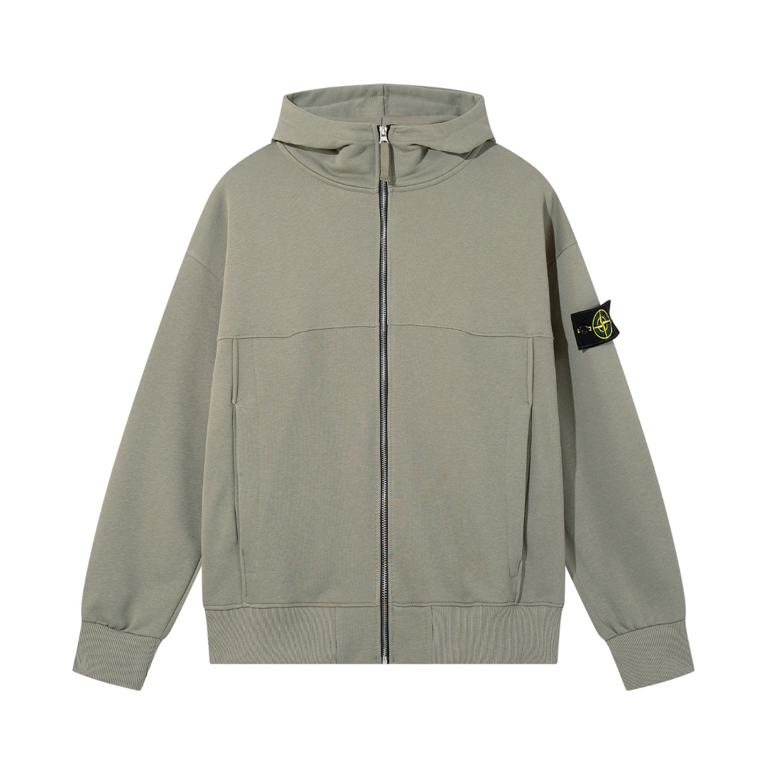 Sweat à Capuche Monogram 4.0 Zippé