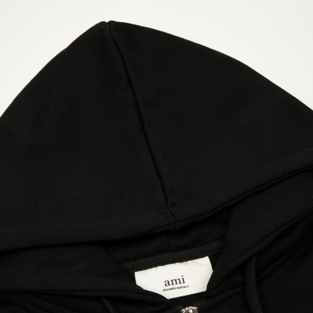 Sweat à Capuche Ami Zippé