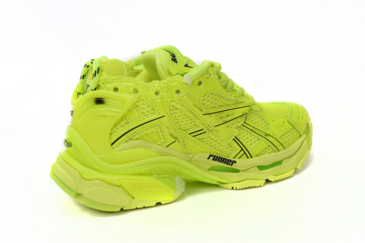 Baskets BALENCI Runner Fluo Jaune