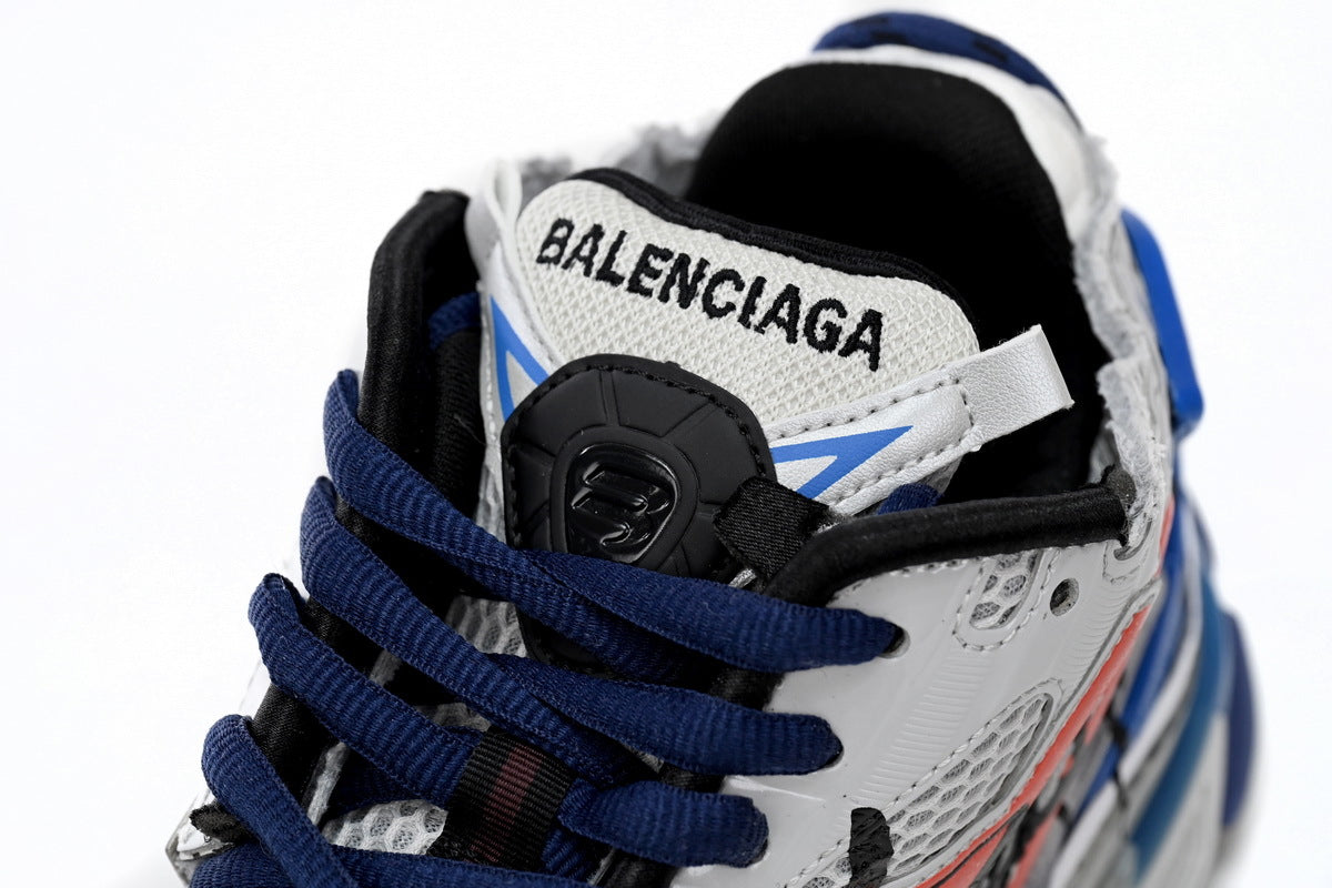 BALENCI Runner Blanc And Bleu