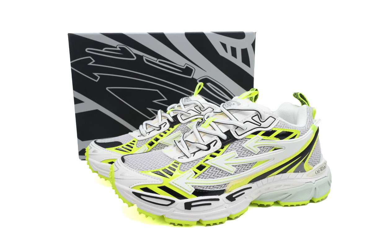 OFF-WHITE Be Right Back Fluorescent Vert